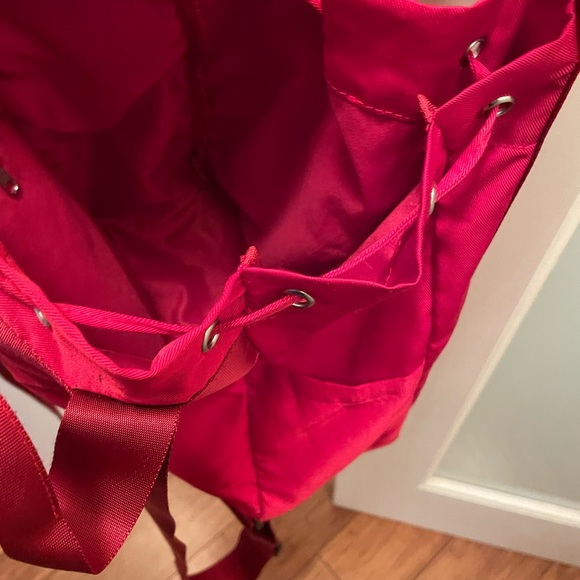Red MINISO Mini Backpack Tote Bag - Picture 9 of 9
